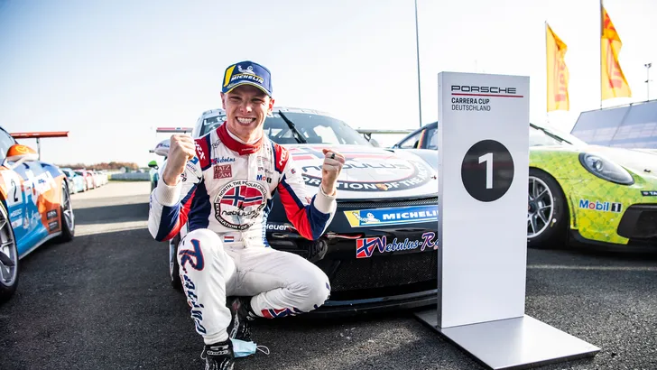 Larry ten Voorde als eerste Nederlander kampioen Porsche Carrera Cup Deutschland