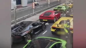 Politie Hong Kong houdt 45 straatracende supercars aan