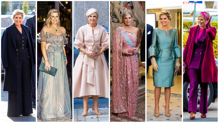 Máxima: de staatsbezoeklooks nog allemaal een keer op een rij