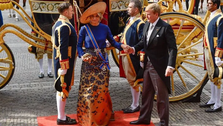 Máxima en Prinsjesdag: royal blue