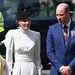 Foto van prinses Catherine en prins William bij Westminster Abbey voor VE Day 2025.