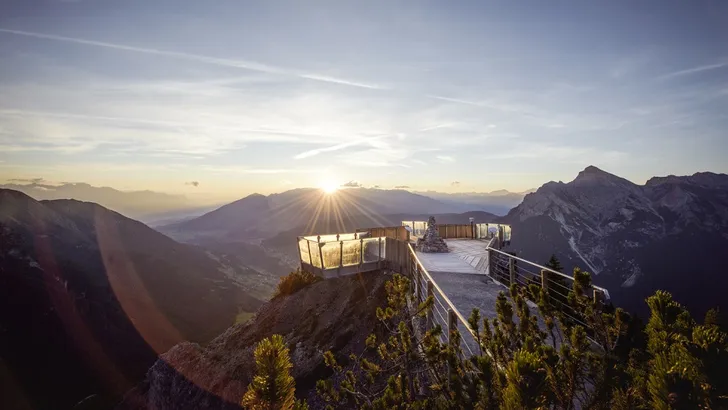Wandelen in Oostenrijk: Spectaculaire zonsopgang