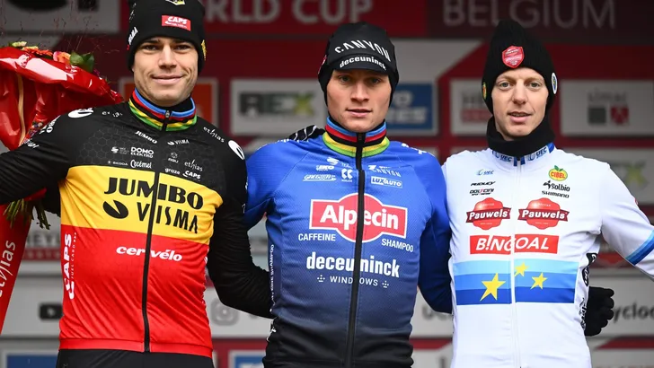 Wereldbeker Cyclocross Race in Antwerpen 2022 men elite