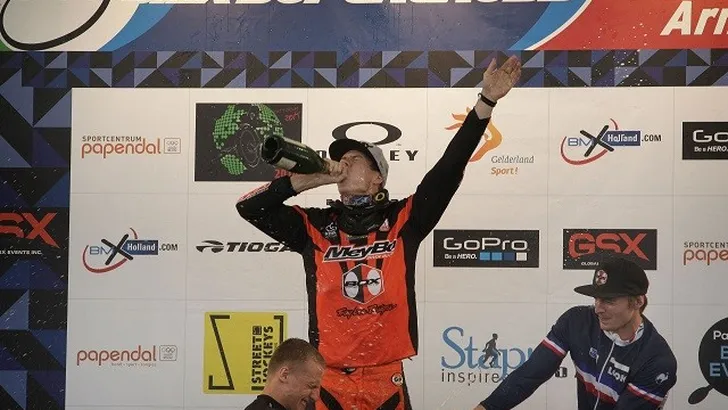ZILVEREN MEDAILLE VOOR VAN GORKOM OP OLYMPISCHE BMX