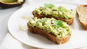 Smashed Pea Toast