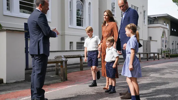 Royals first day at new school