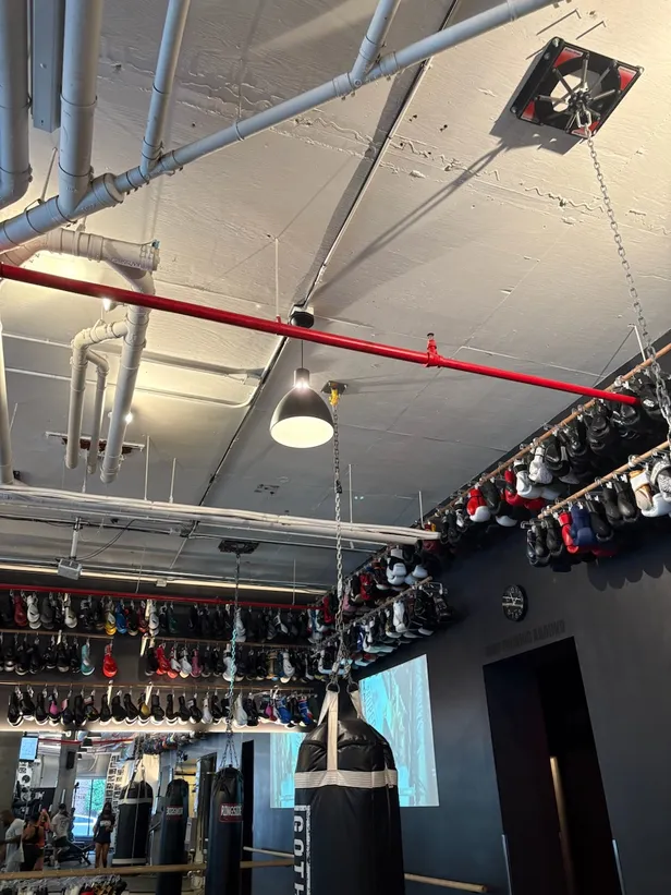 Boksles bij Gotham Gym in de West Village
