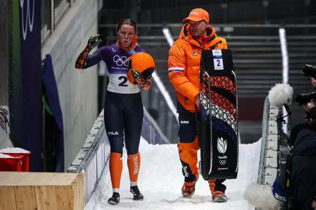 Kimberley Bos op de Olympische Spelen van Milaan, 2026.