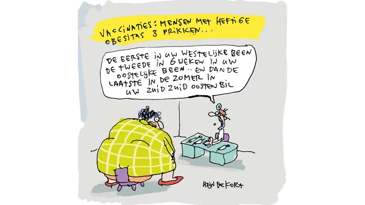Cartoon Hein de Kort