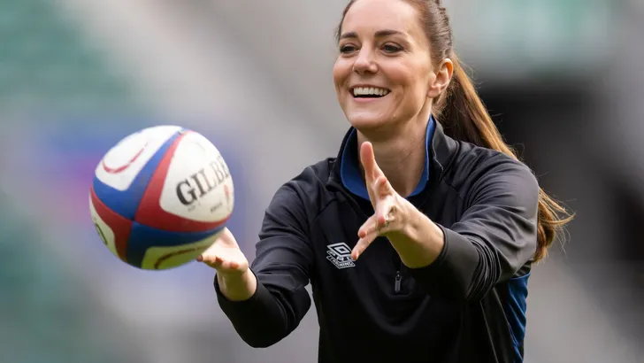 The Duchess of Cambridge at Twickenham Stadium