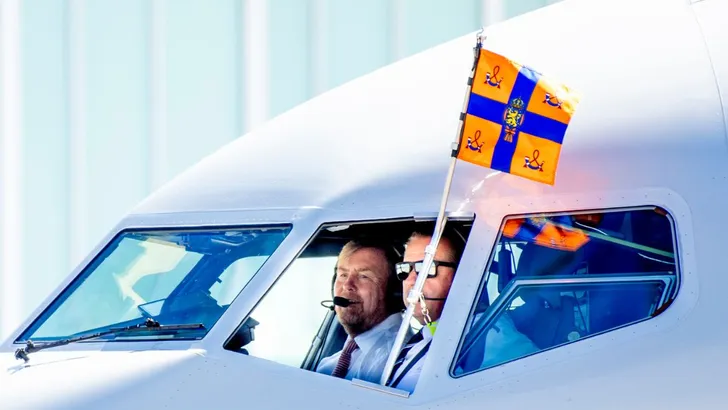 Koning Willem Alexander tijdens een staatsbezoek aan de Republiek Oostenrijk
