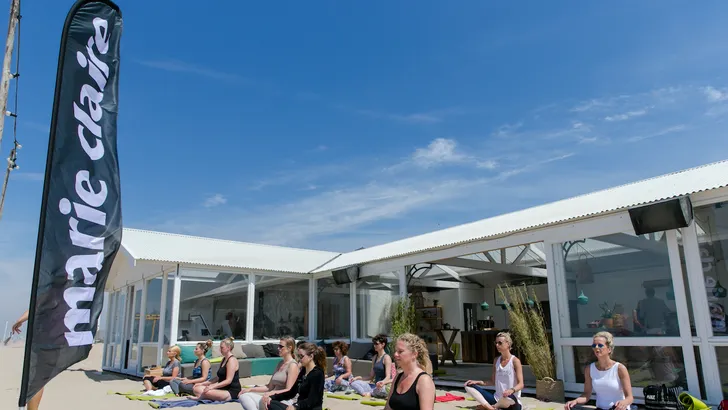 Had je bij willen zijn: Sisley X Marie Claire beauty & yoga beach event