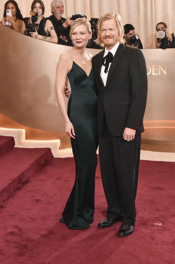 Kirsten Dunst in Tom Ford en Jesse Plemons