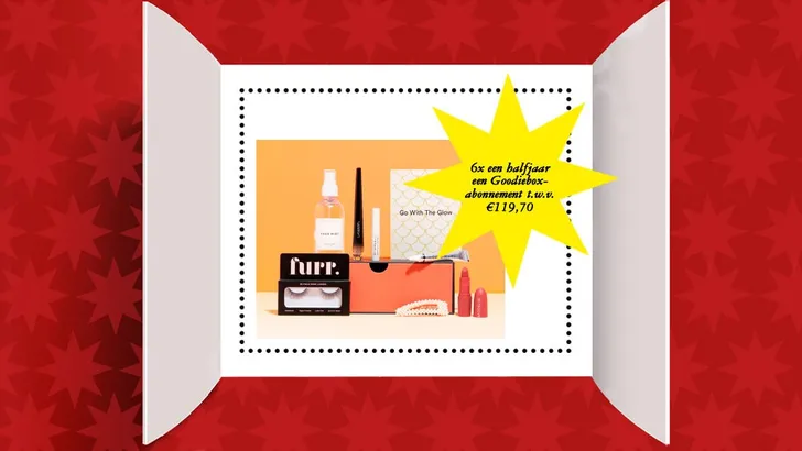 Grazia's adventskalender: 6x een halfjaar een Goodiebox abonnement t.w.v. €119,70
