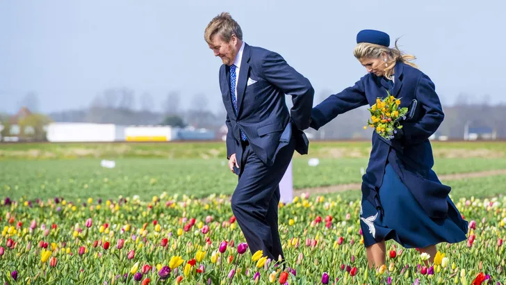 Koninklijk Paar bezoekt Duin- en Bollenstreek