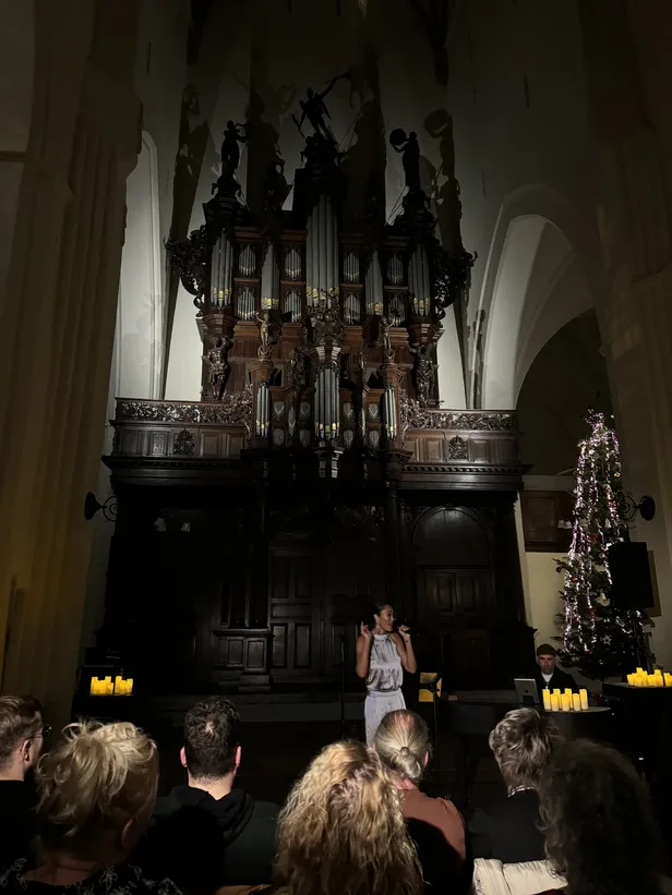 Romy Monteiro in de Akerk in Groningen 