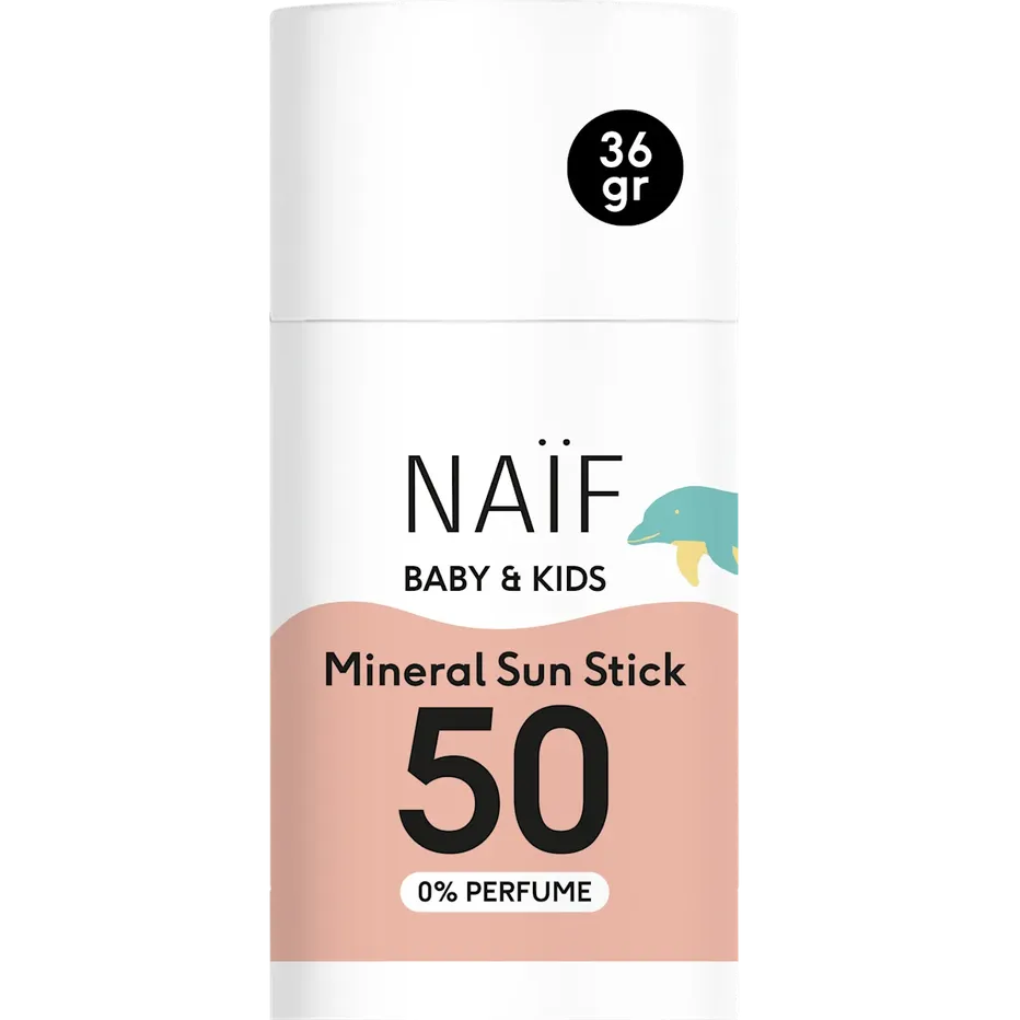 Mineral sun stick €17,99 (36 g) Naïf
