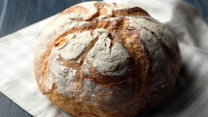 Vers brood kerstdiner