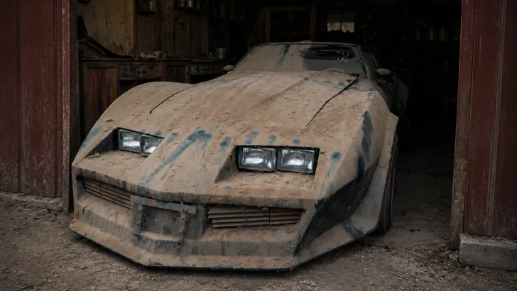 Ze betaalden blind 17.000 dollar voor een dichte garage en vonden deze droomauto