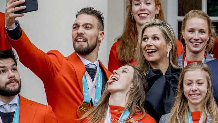 De jacht op de Máxima-selfie is geopend