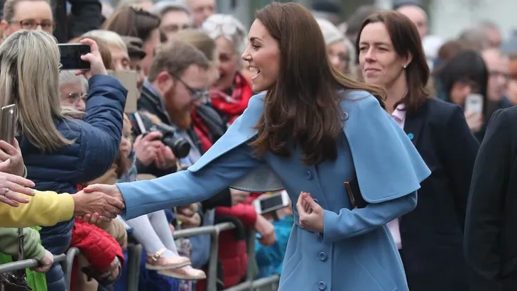 The Duke and Duchess of Cambridge visit the charity Cinemagic in Belfast