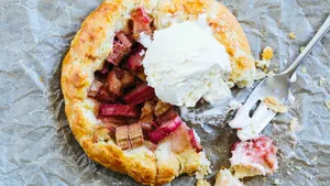 Rabarber galettes