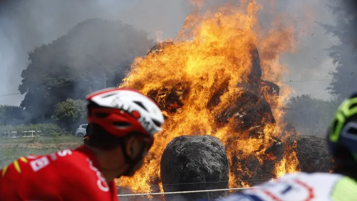 Tour de France vuur