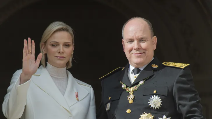 Prins Albert en prinses Charlene