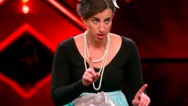 Duistse Got Talent-deelneemster steekt worsten in haar kont