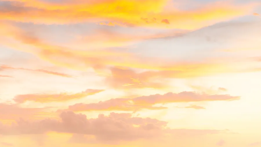 Oranje lucht