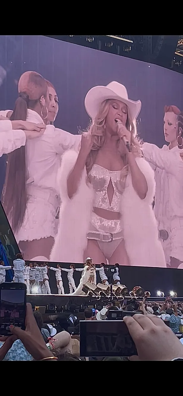 Beyoncé in Parijs 