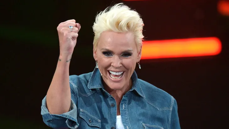 Actrice Brigitte Nielsen op haar 54ste in verwachting van vijfde kind