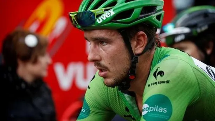 Degenkolb gevloerd door een infectie