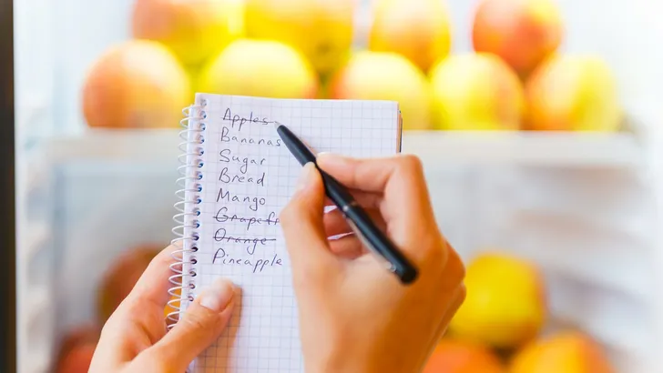 Boodschappenlijst week 1 & 2