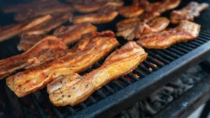 Speklapjes barbecue