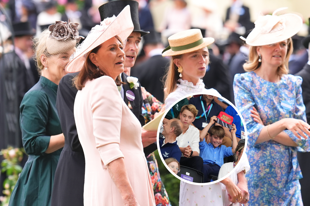 Bomen klimmen en modder aan de schoenen: zo is Carole Middleton als oma
