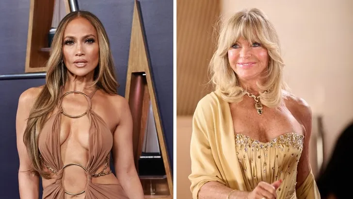 Jennifer Lopez en Goldie Hawn - olijfolie