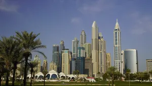 Emirates skyline
