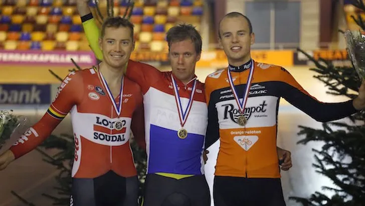 Pieters en Stroetinga veroveren Nederlands titels baanwielrennen