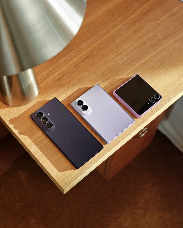 De drie gloednieuwe modellen in de Galaxy Z series