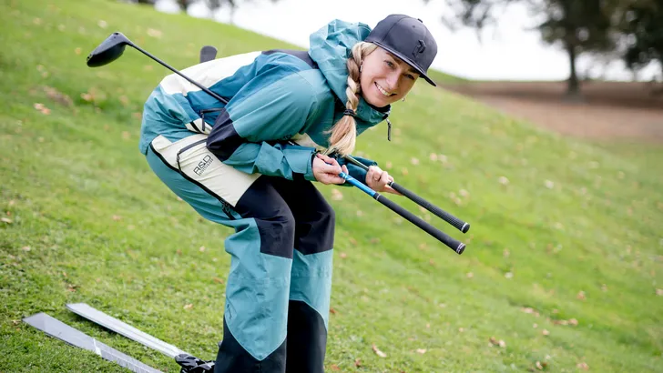 Ondernemer in sport Stefana Boot is óók old school golfer