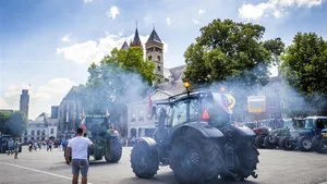 Boze boeren op het Vrijthof