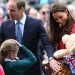 William and Kate unveil a plaque at the newly restored MacRosty Park