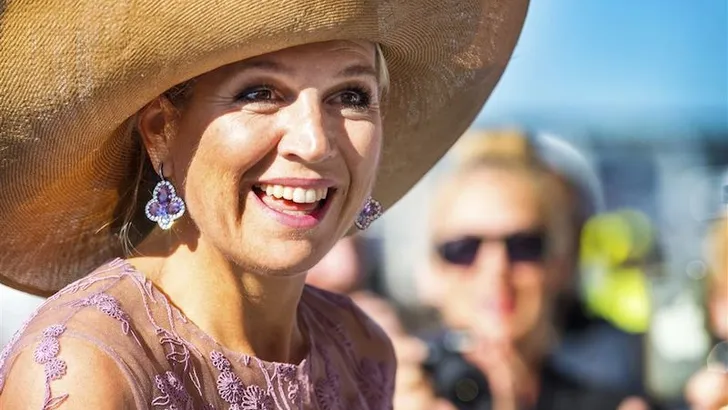 Máxima weer op koninklijk