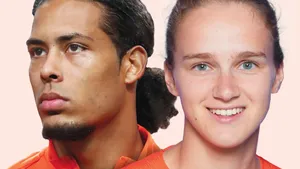 Virgil van Dijk en Vivianne Miedema