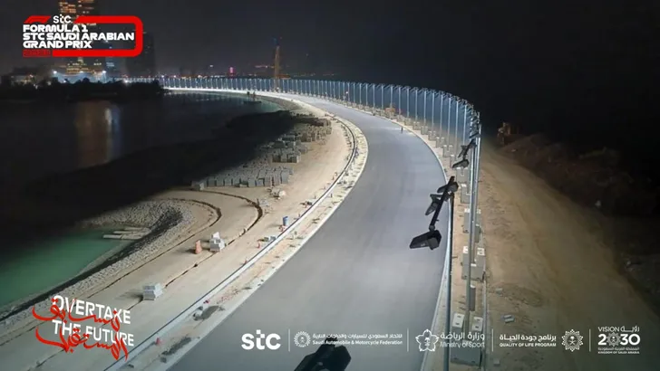 Saoedi Arabië toont eerste beelden Jeddah Corniche Circuit