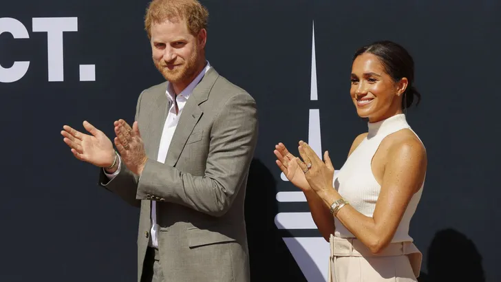 Prince Harry and Meghan in Düsseldorf