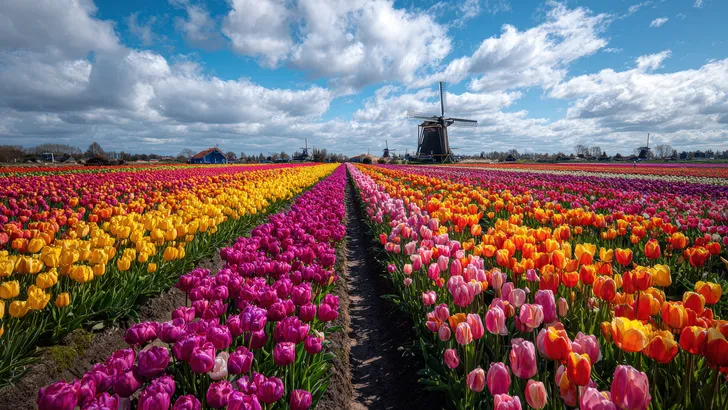 tulpenvelden Nederland