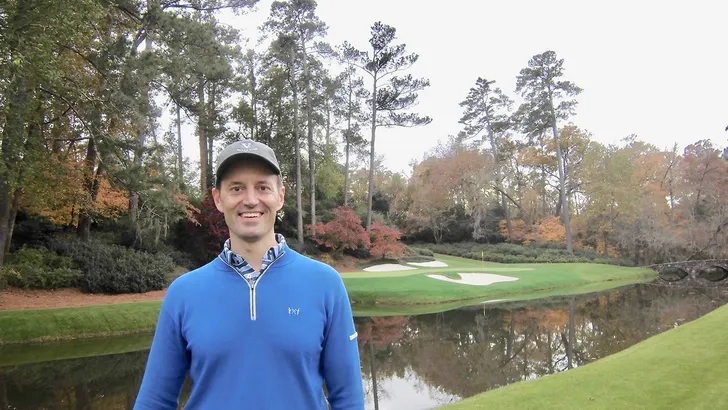 'Ik speelde op Augusta National'