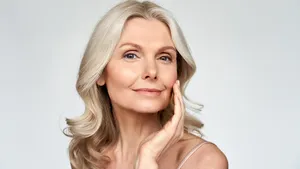glans huid vrouw boven 50